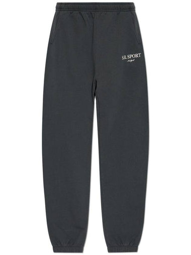 Sporty & Rich Sweatpants From The New York Collection, Unisex, Grey - SPORTY & RICH - BALAAN 1