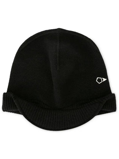 Shadow Wool Beanie Black - STONE ISLAND - BALAAN 2