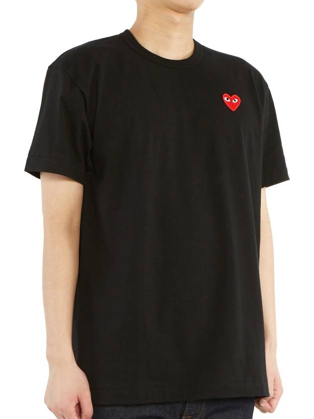 Red Waffen Men's Short Sleeve TShirt AZ T108 051 1 - COMME DES GARCONS - BALAAN 3