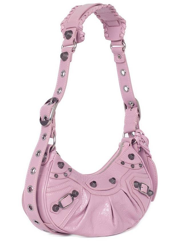 Le Cagole XS Lambskin Shoulder Bag Pink - BALENCIAGA - BALAAN 3