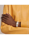 Women's Heure H Watch Gold White - HERMES - BALAAN 4