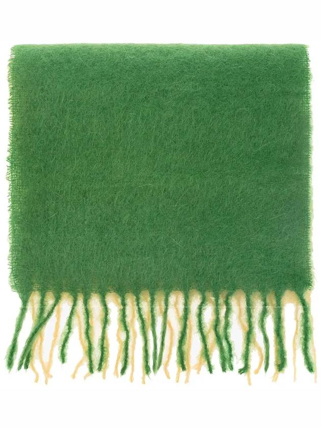 Gradient Fringe Mohair Muffler - GANNI - BALAAN 3