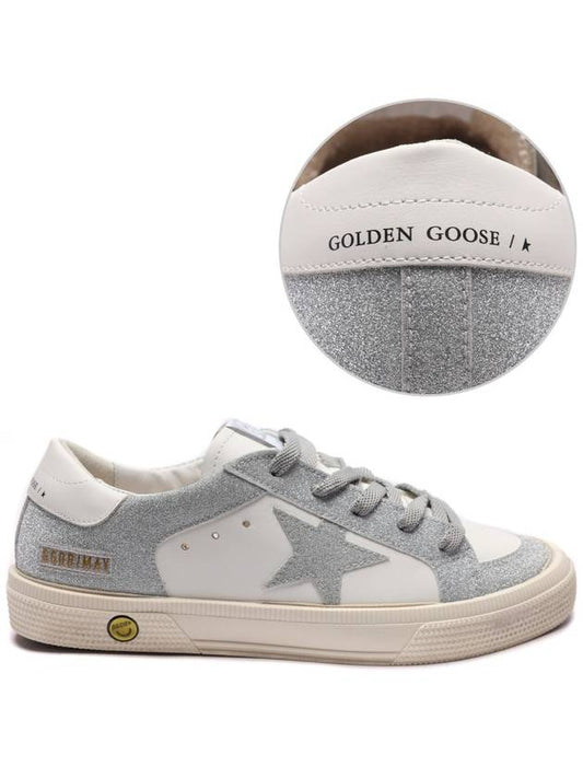 Kids Sneakers GYF00495 F004216 80185 80185 WHITE SILVER - GOLDEN GOOSE - BALAAN 2