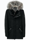 Edward Silver Fox Fur Hoodie Down Parka Black - MACKAGE - BALAAN 3