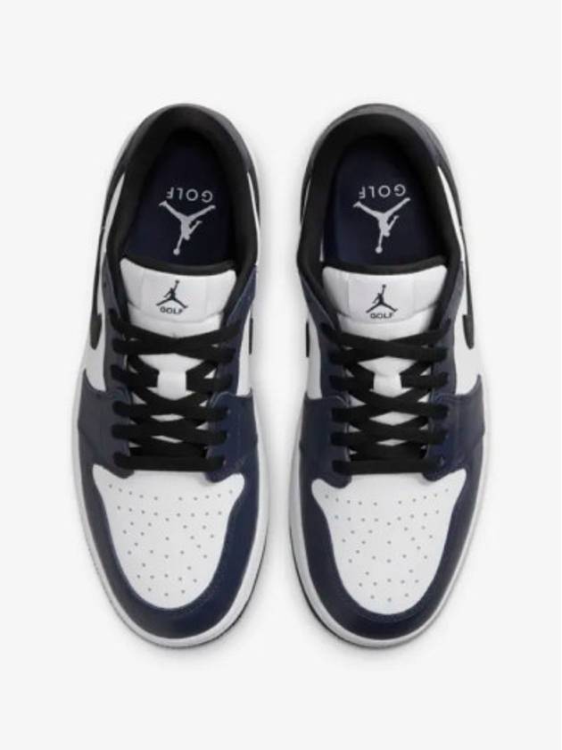 Jordan 1 Low Golf Low Top Sneakers White Navy - NIKE - BALAAN 5