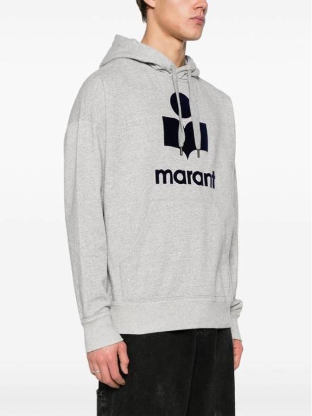 Miley Big Logo Hoodie Grey - ISABEL MARANT - BALAAN 4