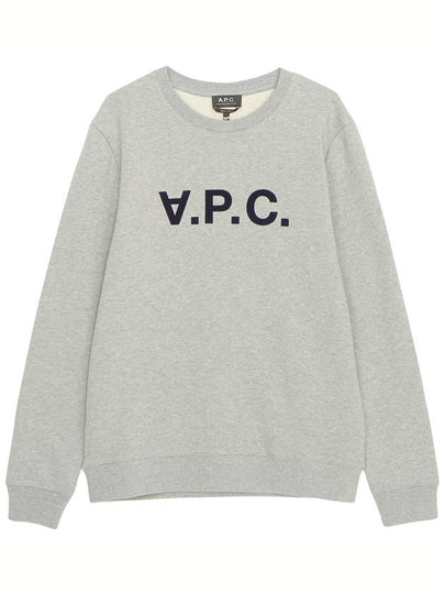 VPC Logo Crew Neck Sweatshirt Grey - A.P.C. - BALAAN 2