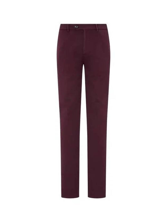 Shimaeul 8th Anniversary 10 e Point 9 8 Men s Italian Fit Cotton Pants Wine 270617 - BRUNELLO CUCINELLI - BALAAN 1