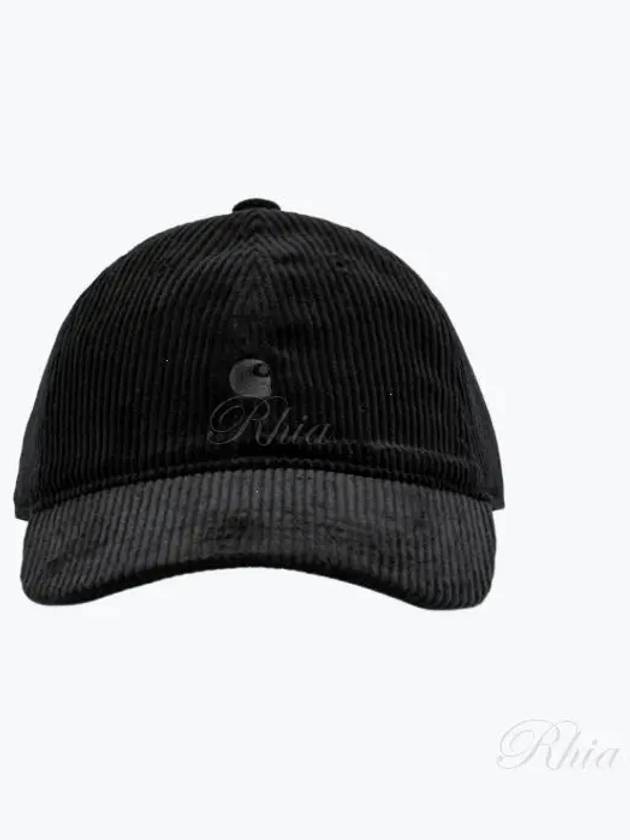 Harlem Logo Ball Cap Black - CARHARTT WIP - BALAAN 2