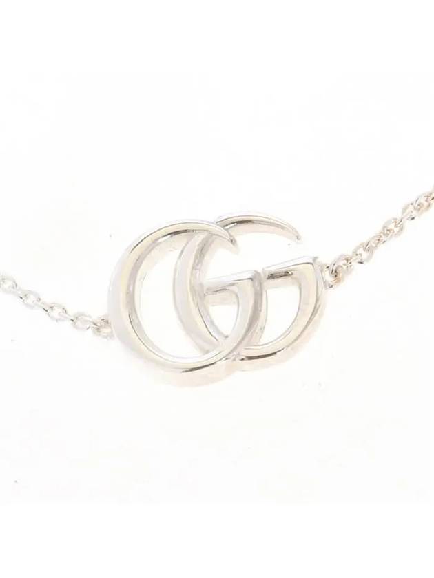 Double G Flower Charm Bracelet YBA527393001 Silver - GUCCI - BALAAN 4