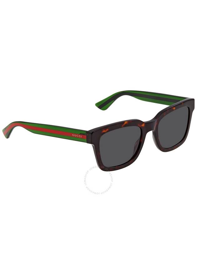 sunglasses GG0001SN 003 HAVANA GREEN GRAY - GUCCI - BALAAN 4