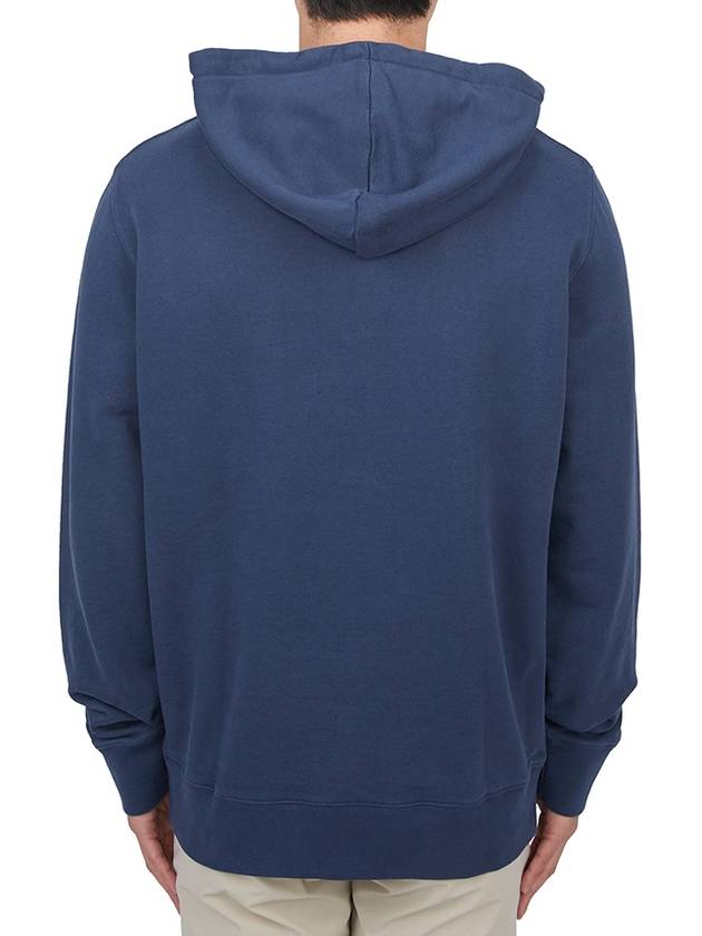 Chillax Patch Regular Hoodie Blue - MAISON KITSUNE - BALAAN 4