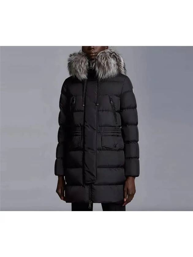 APHROTI Silver Fox Fur Down Padding 1B51002 C0059 - MONCLER - BALAAN 4