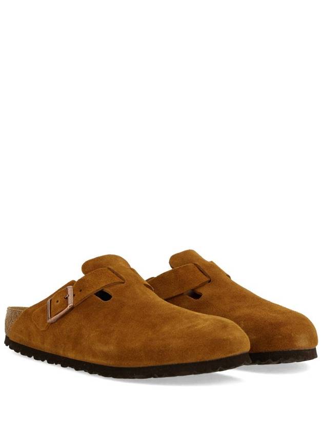 Boston Suede Mule Brown - BIRKENSTOCK - BALAAN 4