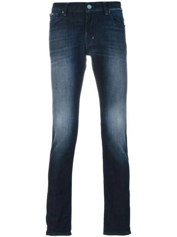 Men's Loose Fit Jeans Navy - DOLCE&GABBANA - BALAAN.