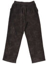 Corduroy Logo Wide Pants Gray - ARCANE FUNK - BALAAN 3