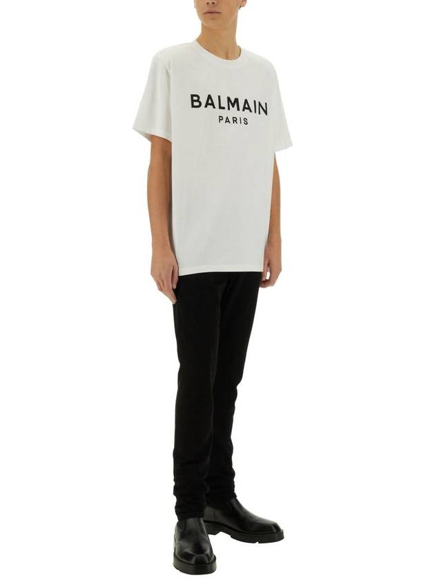 Balmain T-Shirt With Logo - BALMAIN - BALAAN 2