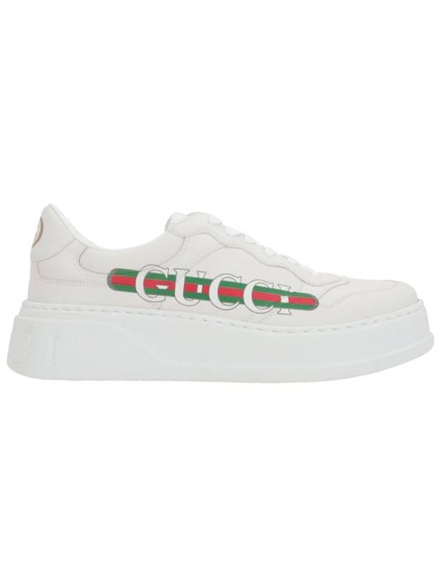 Demetra Chunky Low Top Sneakers White - GUCCI - BALAAN 5