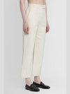 Alete Cropped Denim Straight Pants Ivory - MAX MARA - BALAAN 3