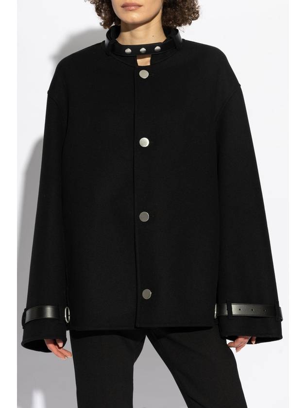 JIL SANDER Wool Coat, Women's, Black - JIL SANDER - BALAAN 3