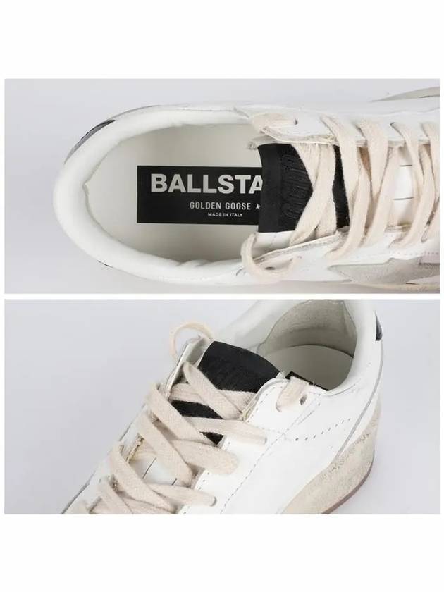 Ball Star 2 Suede Star Heel Tab Low Top Sneakers White - GOLDEN GOOSE - BALAAN 5