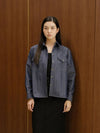 deep blue denim shirt - YOUNESS - BALAAN 3