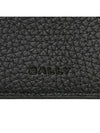 Logo Bifold Leather Half Wallet Black - BALLY - BALAAN 8