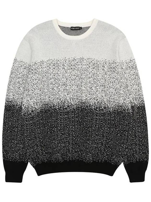 Gradient color scheme sweatshirt NIT123 - IKALOOOK - BALAAN 4