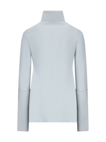 HIGH-NECK RIBBED SWEATER - JIL SANDER - BALAAN 2