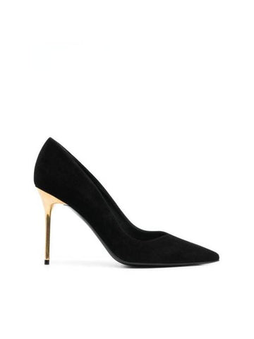 heel pumps BN1UA517 LCMK 0PA BLACK - BALMAIN - BALAAN 1