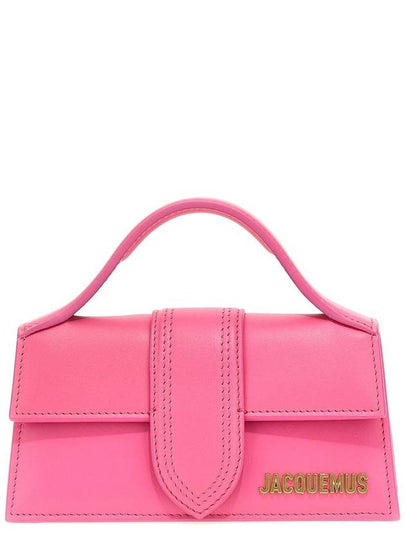 Le Bambino Small Flap Cross Bag Neon Pink - JACQUEMUS - BALAAN 2