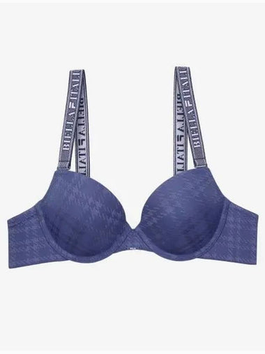 UNDERWEAR CheckJQ Denim Shoulder Strap Women s Bra FI4BAF2652FIDB - FILA - BALAAN 1