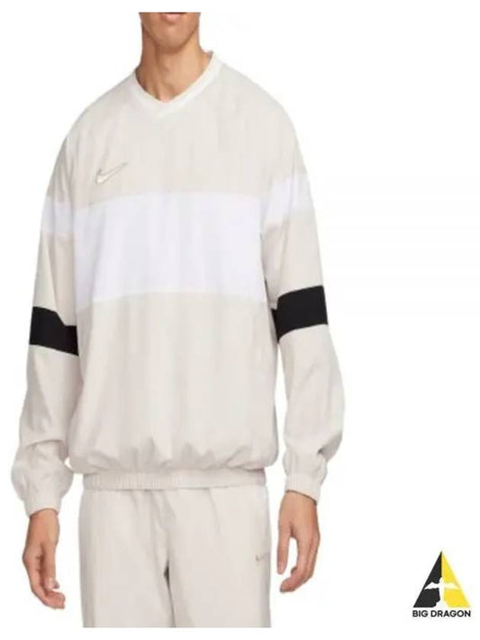 Dry Fit Academy Shell Sweatshirt Beige - NIKE - BALAAN 2