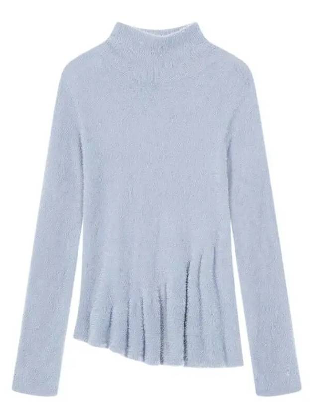 Women s Slim Fit Soft Flare Knit Blue - EMPORIO ARMANI - BALAAN 1