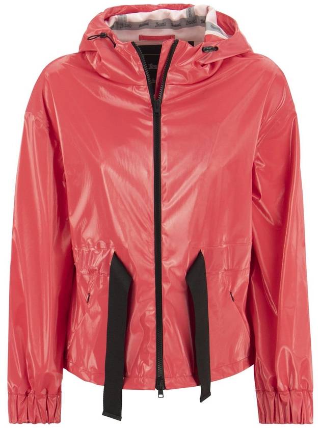 Women's Laminar Hooded Jacket Paradise Pink - HERNO - BALAAN 2