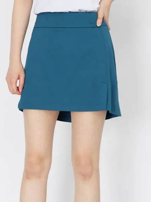 Women's Amelie Golf Skirt Moroccan Blue - J.LINDEBERG - BALAAN 2