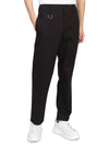 Gabardine Straight Pants Black - MONCLER - BALAAN 6