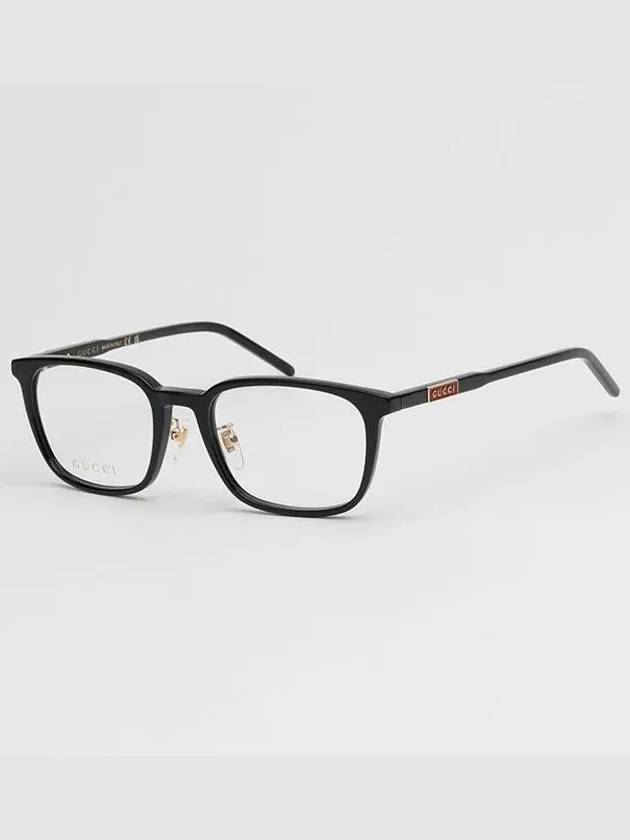 Glasses frame GG1465OA 001 Simple square horn Asian fit - GUCCI - BALAAN 3