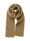 Ribbed Wool Muffler Camel SCARF CAMEL - ANDERSEN-ANDERSEN - BALAAN 2