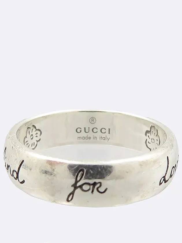 455247 925 Silver BLIND FOR LOVE Ring No 13 - GUCCI - BALAAN 2