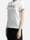 VPC Logo Short Sleeve T-Shirt White - A.P.C. - BALAAN 4