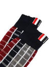 Hunting Tartan Check Jacquard Socks - THOM BROWNE - BALAAN 2