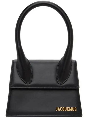 Jacquemus CHIQUITO MOYEN black Moyen tote bag - JACQUEMUS - BALAAN 1