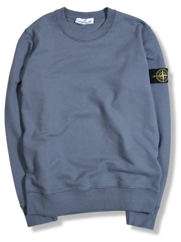 Wappen Sweatshirt 3 types 751563020 Blue Gray Cobalt Blue - STONE ISLAND - BALAAN 4