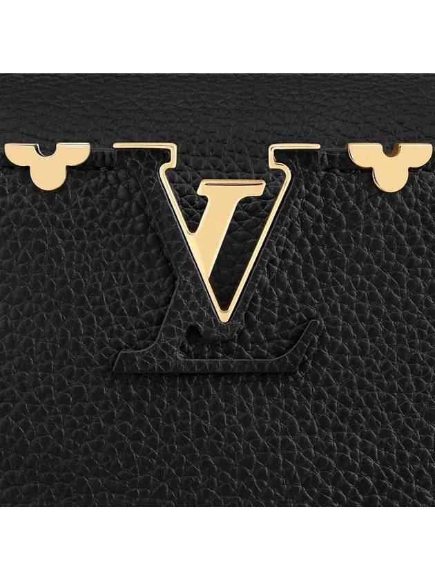 Capucines Mini Bag Black - LOUIS VUITTON - BALAAN 7