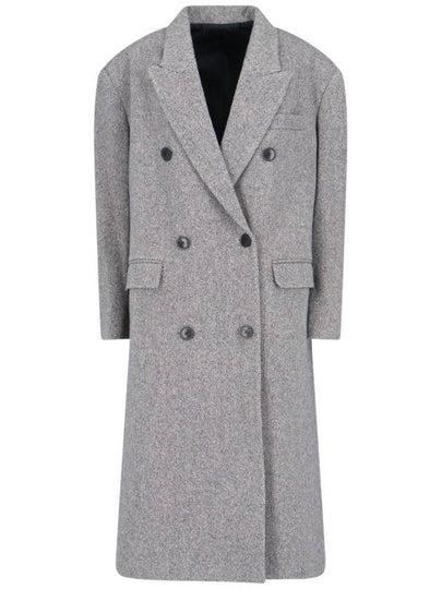 Rexana Double Coat Gray - ISABEL MARANT ETOILE - BALAAN 2