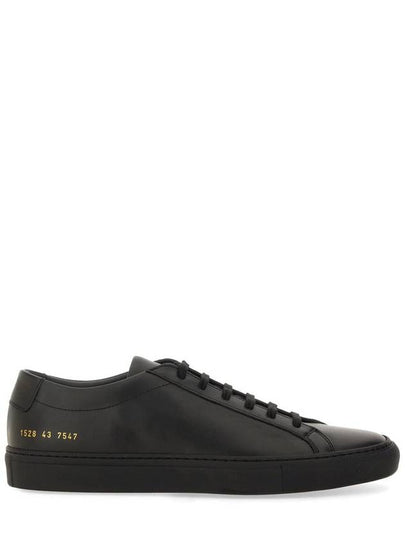 Achilles Low Top Sneakers Black - COMMON PROJECTS - BALAAN 2