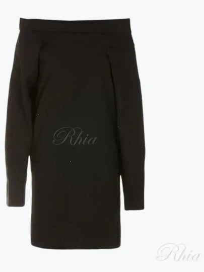 Abito Corto Boat Neck Short Dress Black - MAISON MARGIELA - BALAAN 2