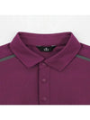 Drew Spring Cutout Modified Collar T-shirt DM41LT36WINE - DRUH GOLF - BALAAN 3