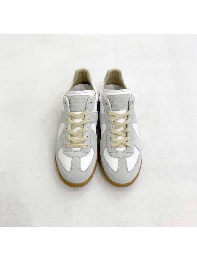 Replica Calfskin Low Top Sneakers White - MAISON MARGIELA - BALAAN 5